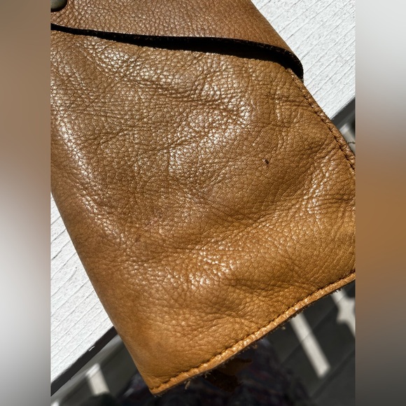 Free People natural butter soft leather wallet phone holder - Picture 5 of 6